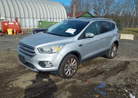 2017 Ford Escape Titanium from USA, damaged, VIN 1FMCU9J98HUD99419